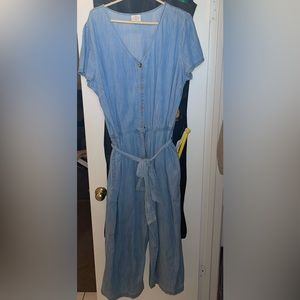 St. John’s Bay jean jumpsuit